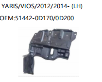 TOYOTA YARIS/VIOS/2012/2014- LH 51442-0D170/0D200