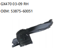 LEXUS GX470 03-09 RH 53875-60051