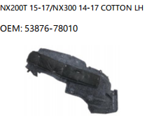 LEXUS NX200T 15-17/NX300 14-17 COTTON LH 53876-78010