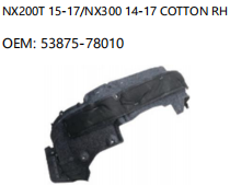 LEXUS NX200T 15-17/NX300 14-17 COTTON RH 53875-78010