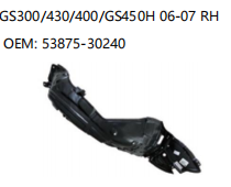 LEXUS GS300/430/400/GS450H 06-07 RH 53875-30240