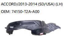 HONDA ACCORD/2013-2014 SD/USA LH 74150-T2A-A00