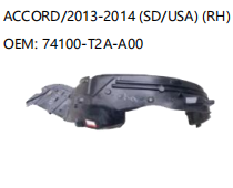 HONDA ACCORD/2013-2014 SD/USA RH 74100-T2A-A00