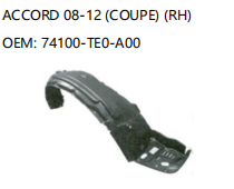 HONDA ACCORD 08-12 COUPE RH 74100-TE0-A00