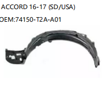 HONDA ACCORD 16-17 74150-T2A-A01