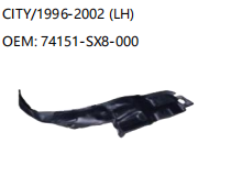 HONDA CITY/1996-2002 LH 74151-SX8-000