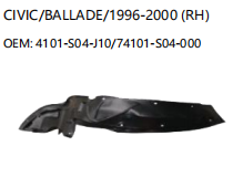 HONDA CIVIC/BALLADE/1996-2000 RH 4101-S04-J10/74101-S04-000