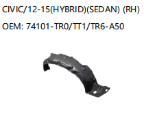 HONDA CIVIC/12-15 HYBRID SEDAN RH 74101-TR0/TT1/TR6-A50