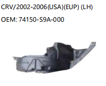 HONDA CRV/2002-2006 EUP LH 74150-S9A-000