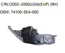 HONDA CRV/2002-2006 EUP RH 74100-S9A-000