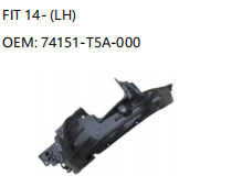 HONDA FIT 14- LH 74151-T5A-000