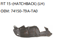 HONDA FIT 15- HATCHBACK LH 74150-T9A-TA0
