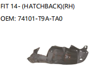 HONDA FIT 14- HATCHBACK RH 74101-T9A-TA0
