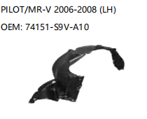 HONDA PILOT/MR-V 2006-2008 LH 74151-S9V-A10