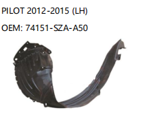 HONDA PILOT 2012-2015 LH 74151-SZA-A50
