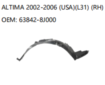 NISSAN ALTIMA 2002-2006 L31 RH 63842-8J000
