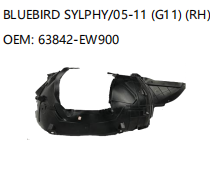 NISSAN BLUEBIRD SYLPHY/05-11 G11 RH 63842-EW900