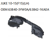 NISSAN JUKE 10-15 F15 LH 63840-3YW0A/63842-1KA0A
