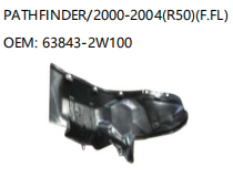 NISSAN PATHFINDER/2000-2004 R50 F.FL 63843-2W100