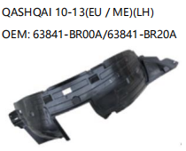 NISSAN QASHQAI 10-13 ME LH 63841-BR00A/63841-BR20A