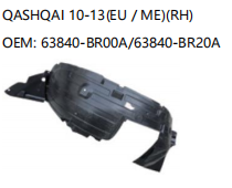 NISSAN QASHQAI 10-13 ME RH 63840-BR00A/63840-BR20A