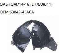 NISSAN QASHQAI/14-16 LH J11 63842-4EA0A