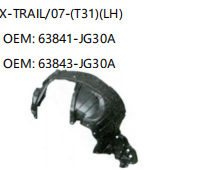 NISSAN X-TRAIL/07-T31 LH 63841-JG30A 63843-JG30A