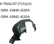 NISSAN X-TRAIL/07-T31 LH 63840-JG30A 63842-JG30A