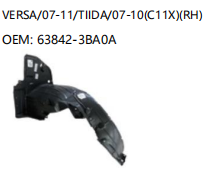 NISSAN VERSA/07-11/TIIDA/07-10 C11X RH 63842-3BA0A