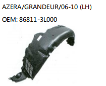 AZERA/GRANDEUR/06-10 (LH) OEM: 86811-3L000