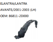 ELANTRA/LANTRA AVANTE/2001-2003 (LH) OEM: 86811-2D000
