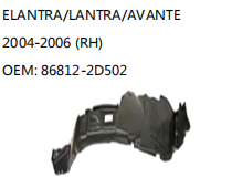 ELANTRA/LANTRA/AVANTE 2004-2006 (RH) OEM: 86812-2D502