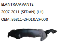 ELANTRA/AVANTE 2007-2011 (SEDAN) (LH )OEM: 86811-2H010/2H000