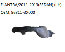 ELANTRA/2011-2013(SEDAN) (LH) OEM: 86811-3X000