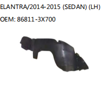 ELANTRA/2014-2015 (SEDAN) (LH) OEM: 86811-3X700