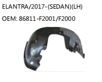 ELANTRA/2017-(SEDAN)(LH) OEM: 86811-F2001/F2000