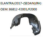 ELANTRA/2017-(SEDAN)(RH) OEM: 86812-F2001/F2000