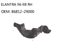 ELANTRA 96-98 RH OEM: 86812-29000