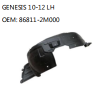 GENESIS 10-12 LH OEM: 86811-2M000
