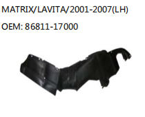 MATRIX/LAVITA/2001-2007(LH) OEM: 86811-17000