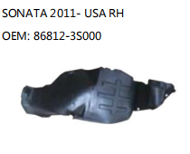 SONATA 2011- USA RH OEM: 86812-3S000