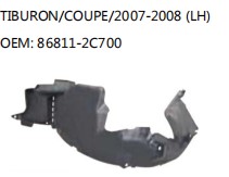 TIBURON/COUPE/2007-2008 (LH) OEM: 86811-2C700
