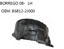BORREGO 08- LH OEM: 86812-2J000