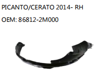 PICANTO/CERATO 2014- RH OEM: 86812-2M000