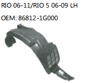 RIO 06-11/RIO 5 06-09 LH OEM: 86812-1G000