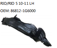 RIO/RIO 5 10-11 LH OEM: 86812-1G6000