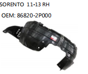 SORENTO 11-13 RH OEM: 86820-2P000