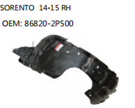 SORENTO 14-15 RH OEM: 86820-2P500