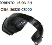 SORENTO 16-ON RH OEM: 86820-C5000