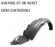 AVENSIS 07-08 W/KIT OEM:5387605061